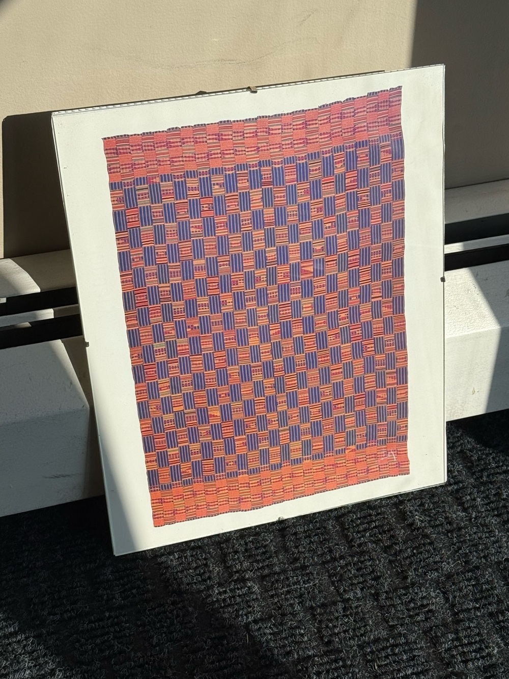 International Quilt Museum Kente Textile Vintage Fine Arts Photography Print